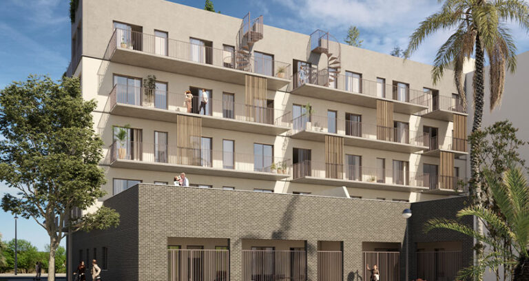 Exterior obra nueva Mirador L'Horta