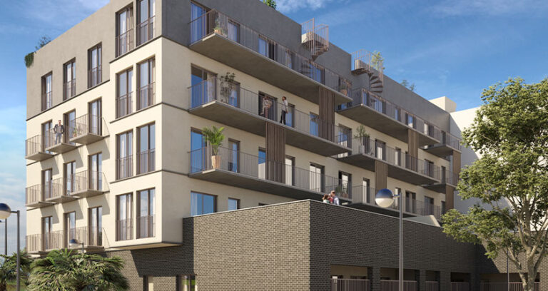 Exterior obra nueva Mirador L'Horta