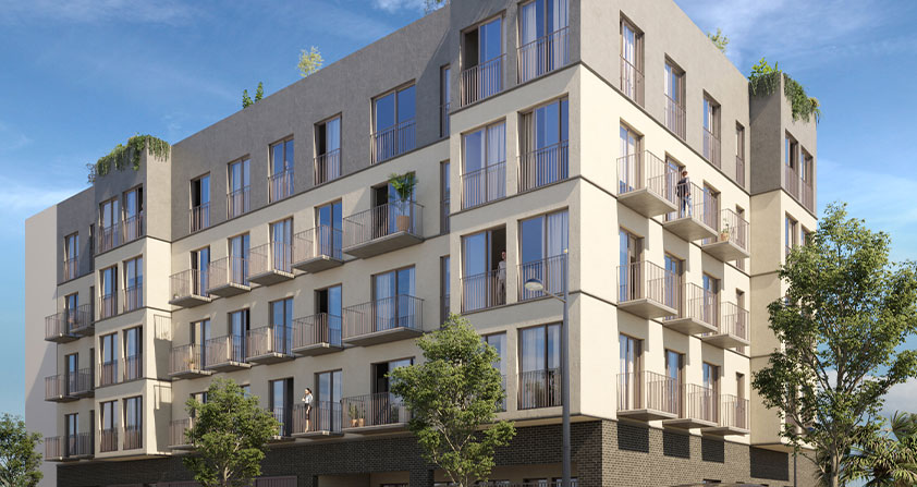 Exterior obra nueva Mirador L'Horta