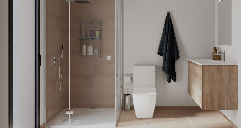 Obra nueva Calderona Homes interior baño