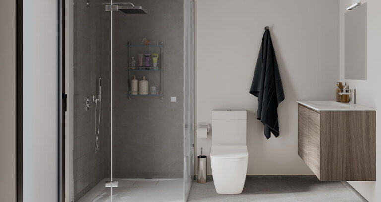 Obra nueva Calderona Homes interior baño