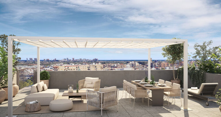 Exterior obra nueva Mirador L'Horta