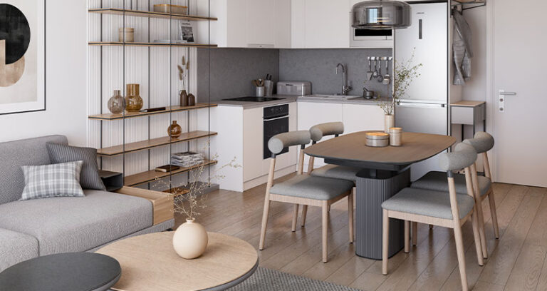 Residencial Aquitania interior