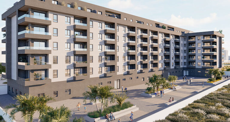 Residencial Aquitania fachada