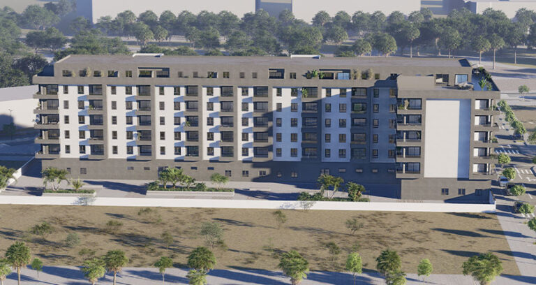 Residencial Aquitania fachada